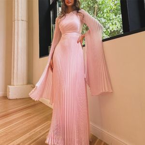 Robe de soirée ronde longue une ligne robe formelle