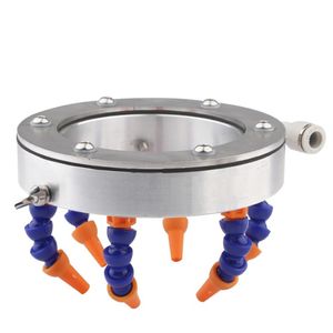 Rond mondstuk Waterkoeling Universele sproeiring Koelvloeistofleidingslang voor cnc-routerspindeldelen 265l