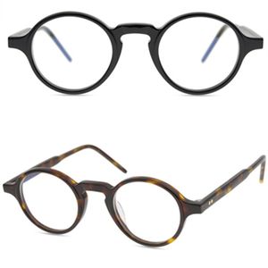 Ronde Optische Bril Merk Brillen Frames Mannen Vrouwen Mode Vintage Plank Brilmontuur Kleine Bijziendheid Bril Eyewear318S
