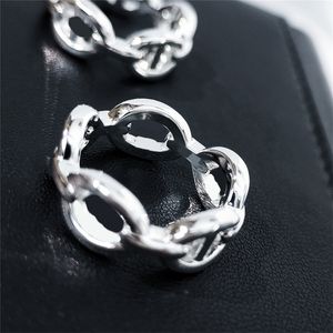 Ronde varkensneus designer sieraden ring holle luxe verlovingsringen voor vrouwen modieuze romantische trouwring ring minimalistische zh167 E4