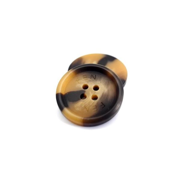 Boutons ronds en résine pour chemise, manteau, costume, pull, lettres spéciales, bouton de couture bricolage