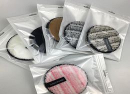 Ronde herbruikbare microfiber vrouwen gezichtskleding magie gezicht handdoek make -up remover voor sport make -up handdoekreiniging washanddoek3973457