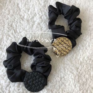round shape Hairtie fashion Accessories C stone mark rubber bands Hair Rope party gift with paper card