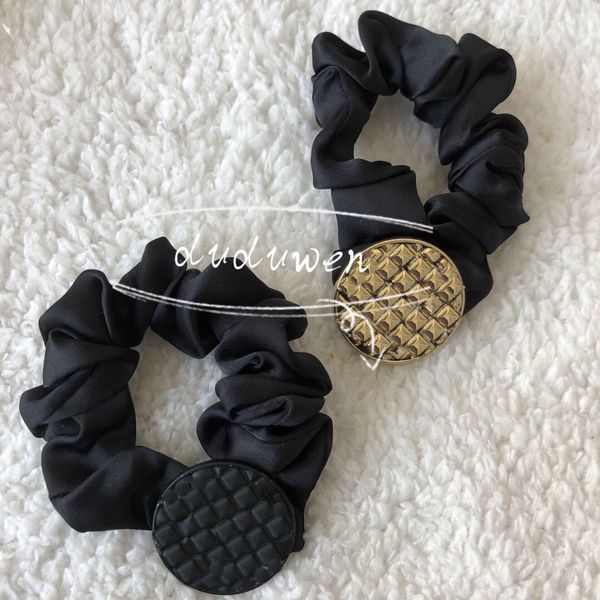Forme ronde Hairtie accessoires de mode C pierre marque élastiques cheveux corde cadeau de fête avec carte en papier