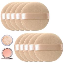 Forme ronde Puff Facial Face Body Powder Foundator Applicateurs de maquillage molle portable Sponge8837151