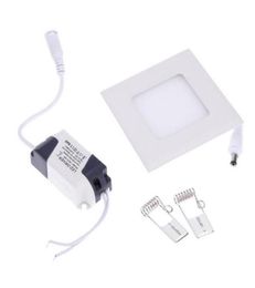 Ronde vierkant LED Paneel Licht Verboorde keuken Badkamer plafondlamp AC85265V LED Downlight Warm Whitecool White 6626660