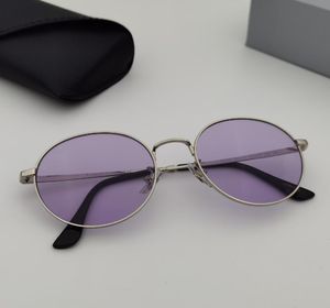 Lunettes de soleil rondes Modèle de traînée de nez réglable de qualité supérieure UV400 pour hommes femmes ajouter un étui en cuir marron ou noir et tous les accessoires6314239