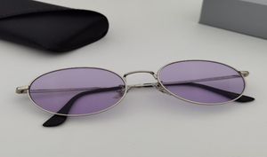 ronde zonnebrillen verstelbare neusweerstandmodel Topkwaliteit UV400 voor mannen Vrouwen voegen bruin of zwart lederen doek toe en alle accessor1824572