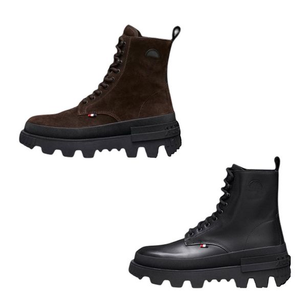 Zapatos de diseñador para hombre de punta redonda con botas de zapatillas de zapatillas de zapatilla