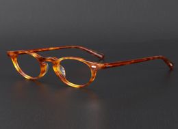 Lunettes rondes en acétate Vintage Gregory Peck OV5186 femmes Prescription myopie optique montures claires lunettes Anti lumière bleue lentille T9751552