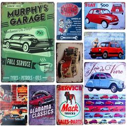 Route 66 Tinnen teken auto gasolie ijzer schildertrucks metalen borden auto bus verkoopdienst vintage poster decoratieve garage muur decor gepersonaliseerd kunstdecor 30x20 w01