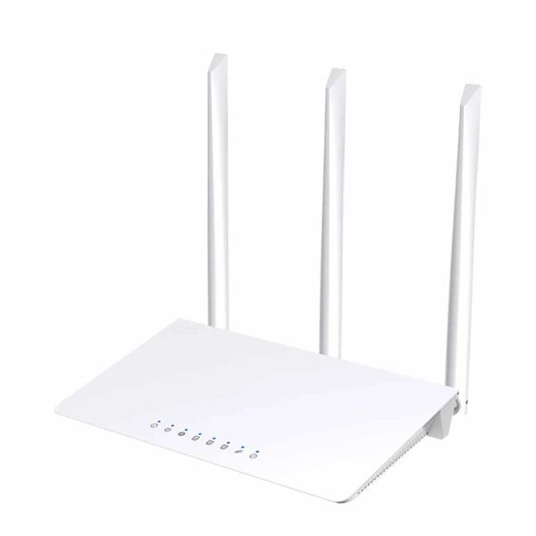 Routers 300 Mbps Routeur WiFi sans fil 2,4 GHz avec 3 * 3DBI Antenne 3 * 10 / 100Mbps LAN Port 1 * 10 / 100Mbps WAN Port Wireless Router