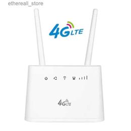 Routeurs 300Mbps Hotspot Mobile CPE WPS SMS batterie LAN Ethernet RJ45 RJ11 voix double micrologiciel Portable wifi sans fil 4g sim lte routeur Q231114