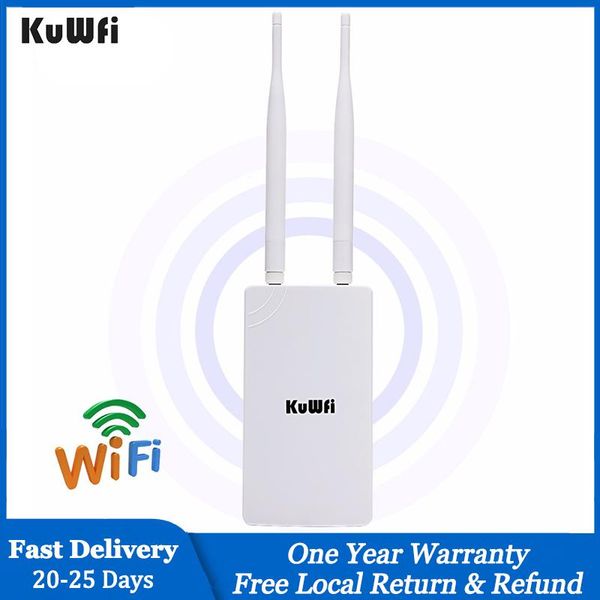 Routers 300 Mbps Répéteur WiFi 2,4 GHz High Power WiFi Extender Widearea Indoor WiFi Router Amplificateur avec 360 ° O Mnidirection Antennes
