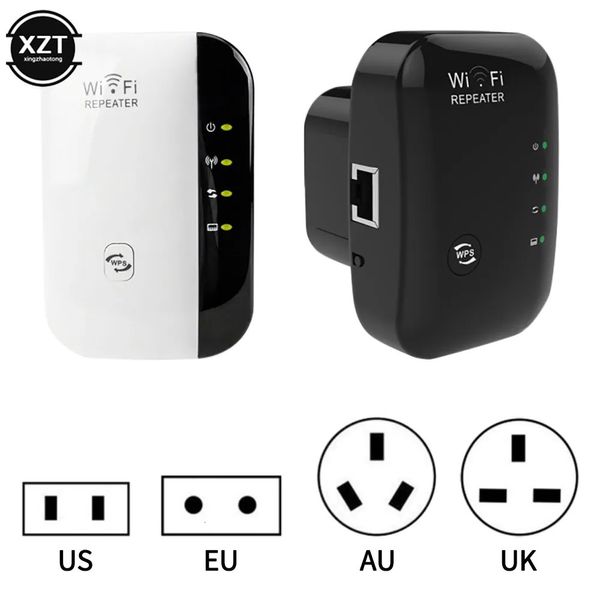 Enrutadores 300Mbps WiFi Repetidor Extensor Amplificador Booster Wi Fi Señal 802 11N Punto de acceso inalámbrico Wi Fi de largo alcance 231117