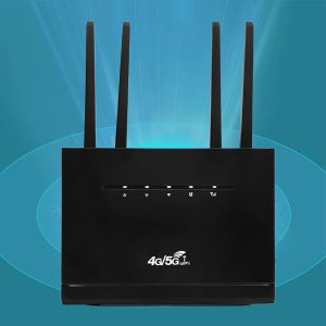 Routers 4G CPE Router 4G WiFi Router 300Mbps met SIM -kaartsleuf Wireless Modem Support 32 gebruikers Wireless Internet Router voor Home/Office