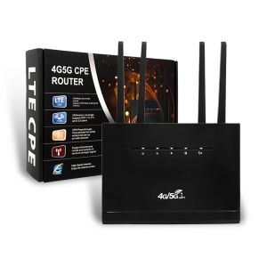 Routeurs 4G Router CPE Modem routeur WiFi 300 Mbps avec SIM Card Slot Wireless Internet Router RJ45 WAN LAN 4 Antenne Hotspot