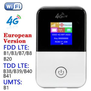 Routeurs 4G LTE Portable WiFi Router SIM Card Slot WiFi Dongle 150 Mbps WiFi Hotspot Wiless WiFi Adaptateur Broadband Modem déverrouillé Router