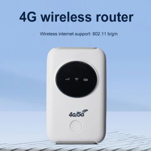 Routers 4G LTE Router Portable WiFi Router Modem Mobile breedband 150 Mbps Mobiele WiFi Hotspots met Sim Card Slot Network -versterker