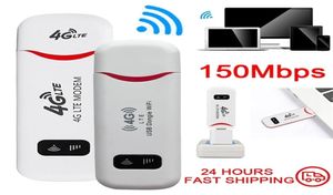 Routeurs 4G LTE routeur sans fil USB Dongle Mobile haut débit 150Mbps Modem bâton carte Sim USB WiFi adaptateur carte réseau sans fil Ada9023697
