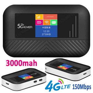 Routers 4G LTE Router Wireless WiFi Modem portable MINI MINI OUTDOOOR MOBILE HOTSPOT POCKE