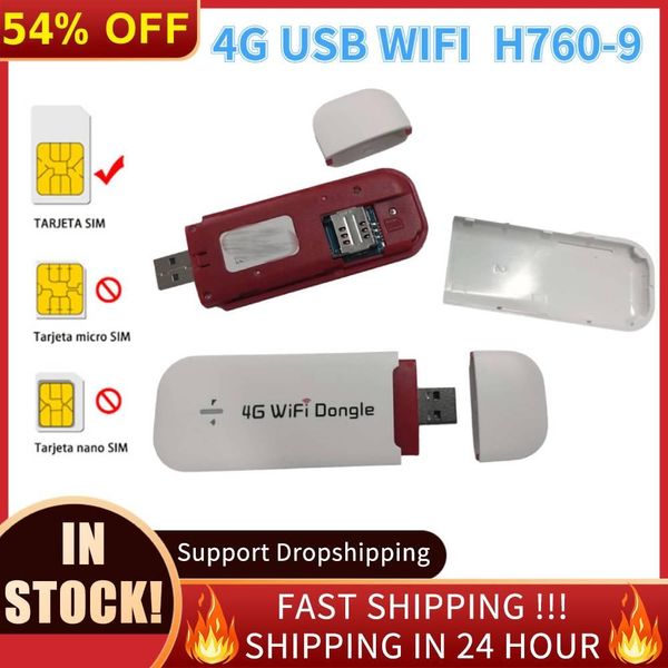 Routers 4G LTE USB Wifi Dongle Wifi Tarjeta de red Ethernet Router 150Mbps Adaptador de red inalámbrico desbloqueado para dispositivos UMPCS Mid de la computadora portátil