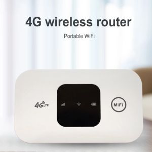 Routers 4G Pocket WiFi Router 2100mAh Mobile Hotspot avec SIM Card Slot Modem Wirem Couverture 4G Router sans fil 4G