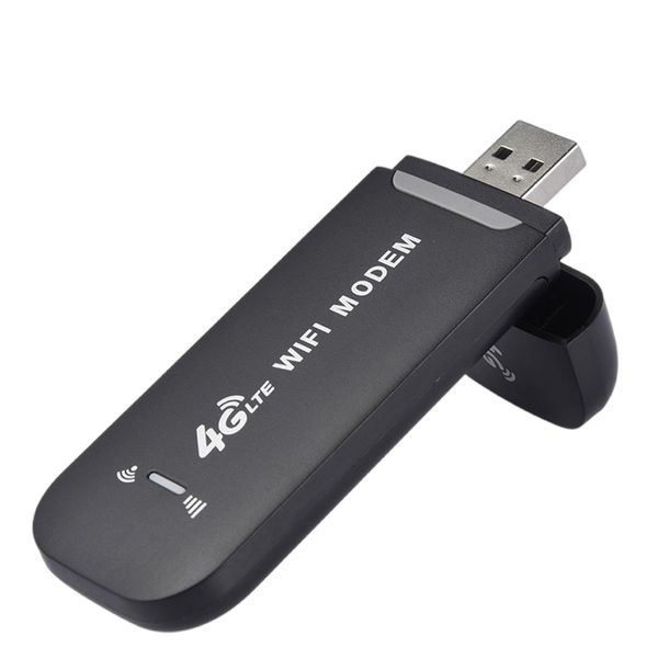Routers 4G SIM Data Data WiFi Modem LTE Routeur USB sans fil avec antenne WiFi Modem Network Carte Pocket Dongle Portable Smart Router