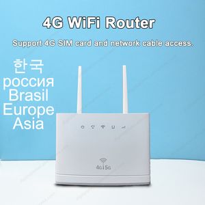 Routeurs 4G SIM Card Router LTE WiFi Modem Spot RJ45 Wireless CPE 221114