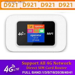 Routers 4G Sim-kaart WIFI Router Mobiele Wi-Fi LTE 100Mbps Travel Partner Wireless Pocket Networt Hotspot Breedband Q231114