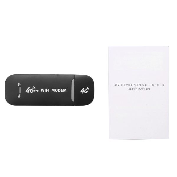 Routers 4G USB Modem WiFi Router USB Dongle 150 Mbps avec carte SIM Slot Car Wireless Hotspot Pocket Mobile WiFi