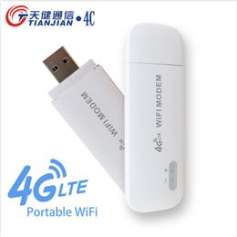 Routers 4G Wifi Router 150Mbps Desbloqueo al aire libre 4G SIM Routers Modem LTE Wifi Network Dongle móvil TTL Hotspot ilimitado