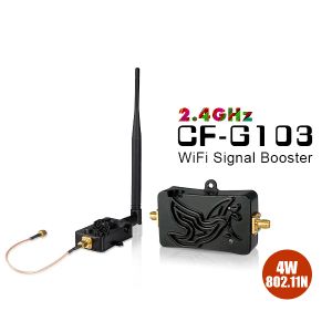 Routeurs 4W Amplificateurs à large bande WiFi Wireless 2,4 GHz 802.11n Amplificateur d'amplificateur Signa Signa Booster pour le routeur WiFi Router WiFi Signal Repeater