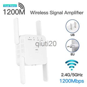 Routers 5G Wifi Reapter Wifi Versterker 1200Mbps Wireless Home Wi-Fi Singal Booster 2.4G Lange Ranger Wi-Fi Extender Internet Repiter x0725