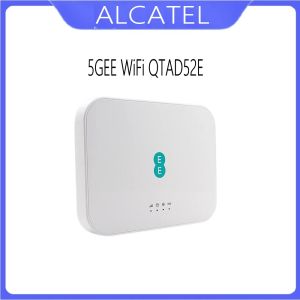 Routers Alcatel QTAD52E 5gee WiFi 5G Mobile breedbandapparaat Wireless Modem Router met Sim Card WiFi Hotspot verbonden tot 64 gebruikers