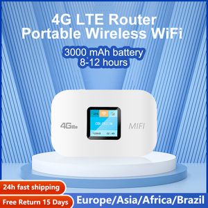 Routeurs Benton Wifi Routeur Portable Mini 3G4G Débloqué Lte Mifi Pocket Avec Carte Sim Internet Illimité Pour Cottage Mobile spots 230712