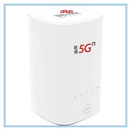 Routers China Unicom VN007 VN007+ 5G CPE Wireless Router NSA SA SA 2.3GBPS SIM Slot Router Mesh WiFi 5G CPE Modem Wireless HighPower