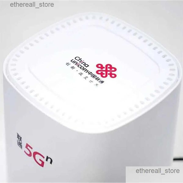 Enrutadores China Unicom Vn007Add 5G Cpe Módem de enrutador inalámbrico 2.3Gbps Malla Wifi Tarjeta SIM Nsa/Sa Nr N1/N3/N8/N20/N21/N77/N78/N79 Vn007 Dro Dhgrt