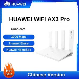 Routers Chinese versie Wifi Router AX3 Pro Dual-Core Amplifier Wireless Router 2.4 5G WiFi 6 + 3000Mbps NFC Repeater Wi-Fi Q231114