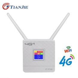 Routeurs CPE903 LTE 3G 4G CAT4 spot WiFi mobile 4g carte sim antenne externe pour caméra IP couverture extérieure 221114