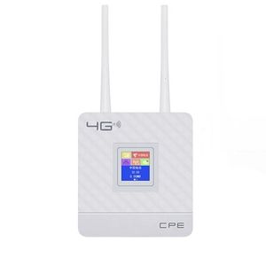 Routers CPE903 Lte Home 3G 4G 2 externe antennes Wifi-modem CPE draadloze router met RJ45-poort en simkaartsleuf EU-stekker 230712