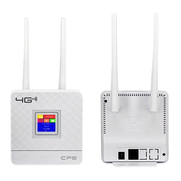 Routers CPE9031 3G 4G Portable Hotspot LTE Wifi Router Wan/Lan Port Dual Antenas externas desbloqueadas Ranador de tarjeta SIM desbloqueado+ SIM Card Slot