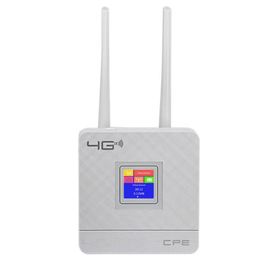 Routers CPF903 3G 4G Portable Hotspot Lte Wifi Router WAN/LAN PORT Dual Externe Antennes Ontgrendelde draadloze CPE -router+ Sim -kaartsleuf