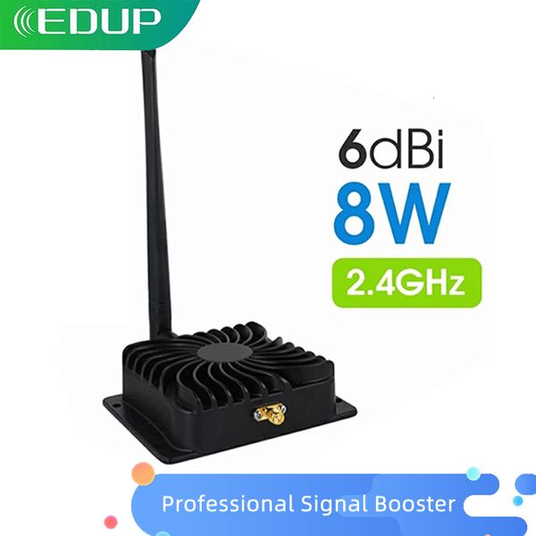 Enrutadores EDUP Wifi Booster 2.4GHz 8W Wifi Amplificador de señal de potencia Rango de enrutador Extend Booster 6dBi Adaptador de antena inalámbrica 802.11b / g / n 230725