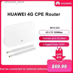 Routeurs Routeur 4G mondial 2 Pro B612-233 B612s-25d B612-533 B618s-22d routeur 4G LTE Cat6 300Mbps routeur CPE routeur sans fil 4G Q231114