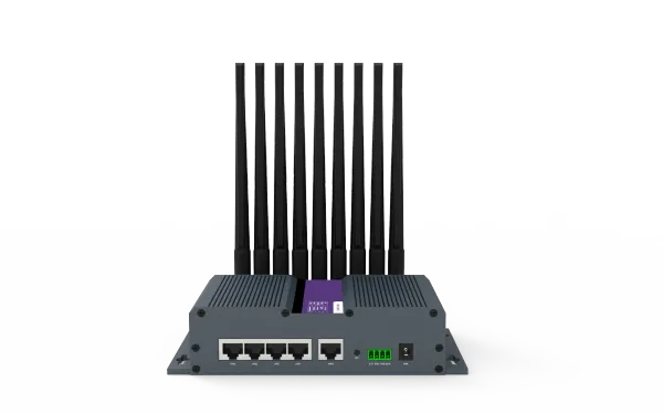 Routers enrutador de módem celular industrial de alta velocidad 5G nr con ranura de tarjeta sim dual serial rs232 rs485 wifi para m2m IoT