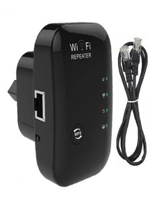 Routeurs JCKEL sans fil Booster WIFI répéteur 300Mbps longue portée Extender Wi Fi amplificateur 802 11N B G noir répétidor Reapeter 22119385077