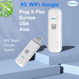 Routers LDW931 4G WiFi Router Dongle Antena externa Mobile Wireless LTE USB Modem Nano SIM Card Slot Pocket Punte de bolsillo