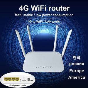 Routers LTE CPE 4G WiFi Router Sim Card Spot Cat4 32 Gebruikers RJ45 WAN LAN Wireless Modem 221114