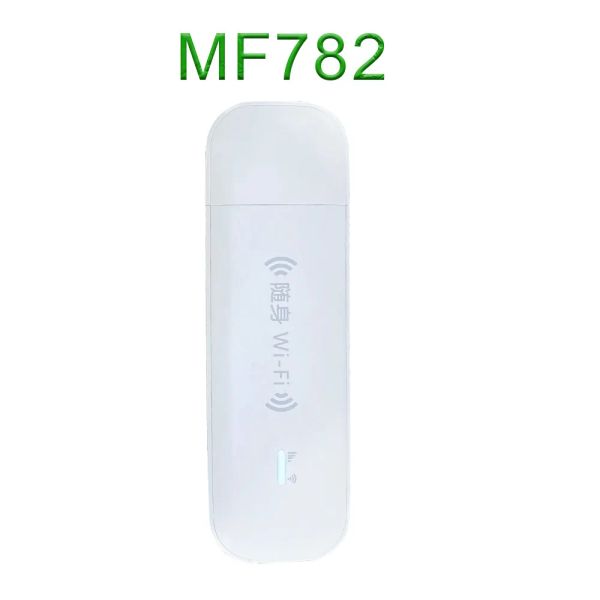 Routers MF782 4G LTE Router inalámbrico USB Dongle Modem Stick Tarjeta de banda ancha Móvil Sim WiFi Adaptador WiFi 4G Modemrouter Home Office